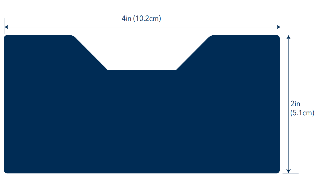 CleanPatch-Corner. Imperial Blue.