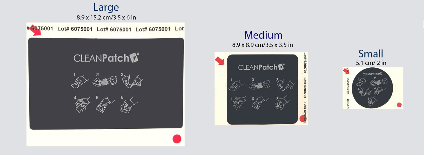 CleanPatch® in Imperial Blue